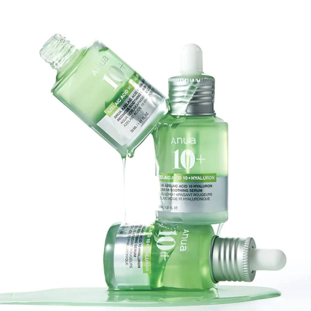ANUA Azelaic Acid 10% + Hyaluron Redness Soothing Serum