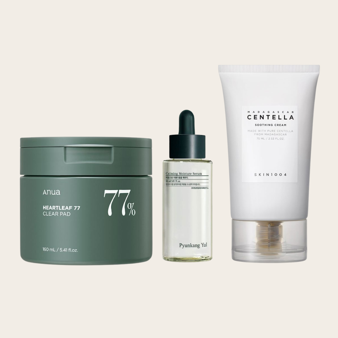 Combo 🍃 Calm & Repair Set - Calma, Hidrata y Fortalece la Barrera de la Piel